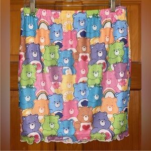 NWOT SHEIN Care Bears Skirt